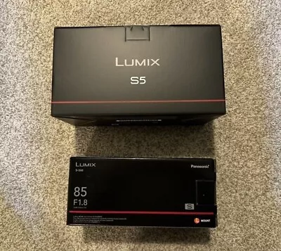 Panasonic LUMIX S5 Mirrorless Camera LUMIX S 20-60mm F3.5-5.6 & 85mm • $445