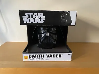Mask Darth Vader Of Star Wars Mask - Adult - Plastic - Size One Size • £119.35