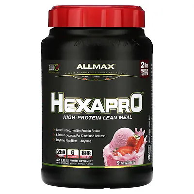 Hexapro High-Protein Lean Meal Strawberry 2 Lbs (907 G) • $35.40