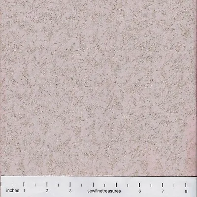 Fairy Frost Confection Glitz Pink Michael Miller OOP Fabric By The FQ - 1/4 YD • $3.75