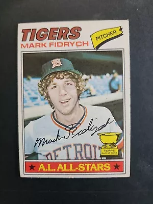 1977 Topps AL All-Star Mark Fidrych--Detroit Tigers--Card #265 • $8.50