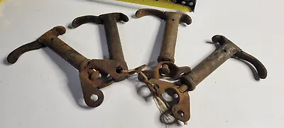 4 Vtg Truck Car Spring Loaded Hood Trunk Latch Hold Downs • $99.99