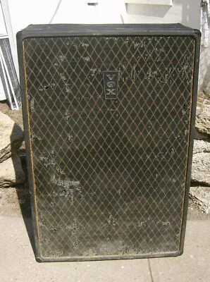 Vintage 60's Vox V4141 Super Beatle 4x12  Cabinet W/Celestion Speakers • $275