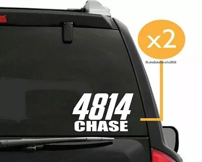 CUSTOM CHASE TRUCK #'S  _ King Of Hammers Baja Street Drift Track Decal Stickers • $24