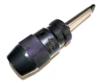 $45.95 • Buy Keyless  1/32 - 5/8  Drill Chuck Self Tighten With 3MT Morse Taper Arbor
