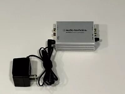 Audio Technica AT-PEQ3 Phono Preamplifier W/power Supply • $50