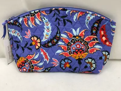 Vera Bradley Grand Travel Cosmetic Bag Mural Garden  NWT • $26.99