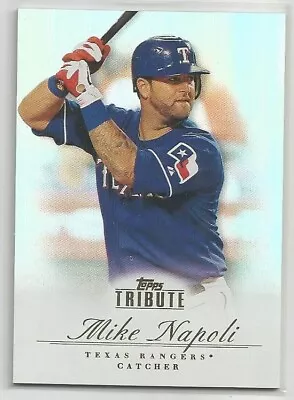 2012 Topps Tribute Mike Napoli Card #31 Texas Rangers • $0.99