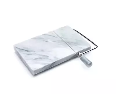 Fox Run Marble Cheese Slicer With 2 Wires White 5 X8  Kitchen Cutting Board • $24.34