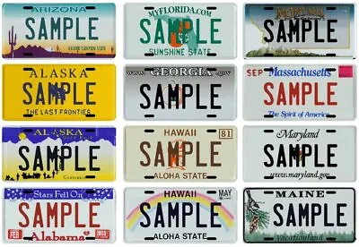 Custom Personalized Vanity Metal License Plate - Your Name Your State • $14.95