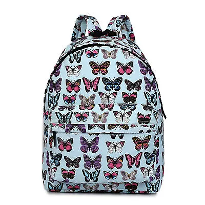 £10.99 • Buy Girls Boys Retro Backpack School Rucksack Laptop/travel/work Bag