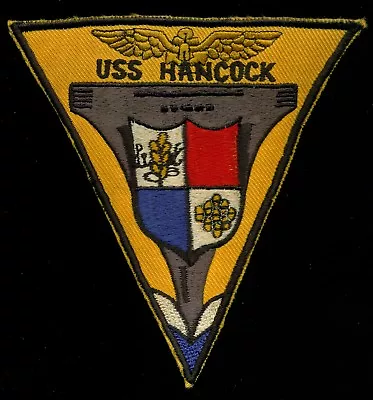 USN USS Hancock CV-19 Patch S-15A • $15