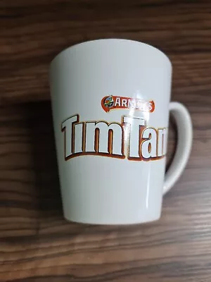 Rare Collectable Arnott's TIM TAM Coffee Mug. White With Brown Writing • $25.99