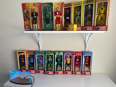 MEGO DC 50th Anniversary COMPLETE SET Of 12.  Perfect/MINT + 3 Legacy Figures • $999