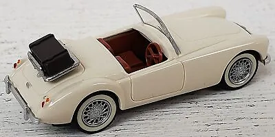 Wiking NEW HO 1/87 Scale MG A Roadster Sports Car In Pearl White Finish • $30.39