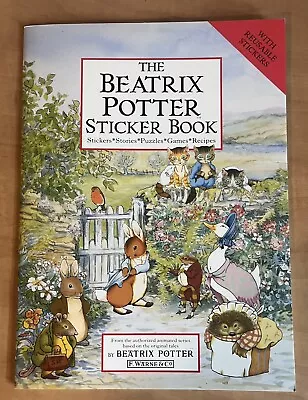 Vintage 1994 The Beatrix Potter Sticker Book Paperback NOS • $10