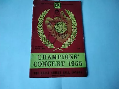 £5 • Buy Cycing Memorabilia Rttc Champions Concert 1956 Programe