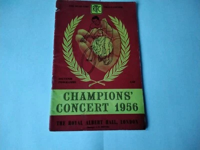 £5 • Buy Cycing Memorabilia Rttc Champions Concert 1956 Programe