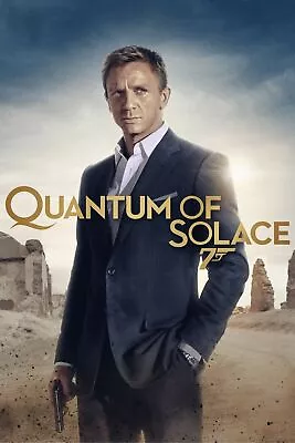 Quantum Of Solace Film Agent 007 James Bond Poster 45x32cm Craig • $16.24