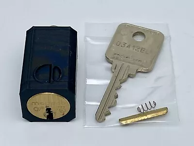 MEDECO Biaxial 5-Pin Cam Lock In 3D-Printed Housing W/ 1 Key + Parts; Locksport • $23.95