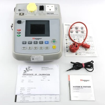 £399 • Buy MEGGER PAT320 Portable Appliance Tester PAT | Calibrated | Inc.VAT