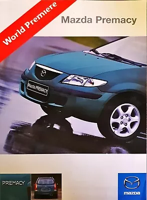 Mazda Premacy World Premiere Brochure 1999 • $7.31