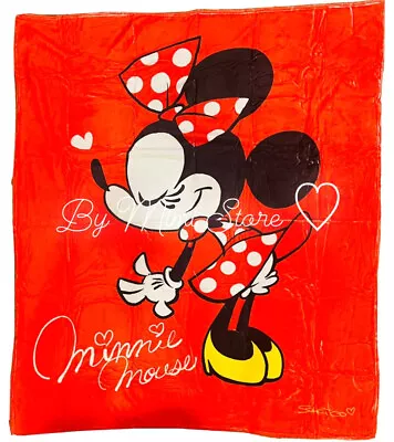 Disney Minnie Mouse Ultra-Soft Fleece Throw Blanket 50 X 60 In ⭐️ • $32.95