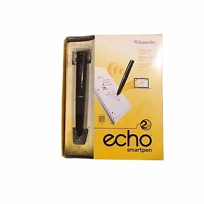 LiveScribe ECHO Smart Pen 2GB Complete With Notebook And Components • $60