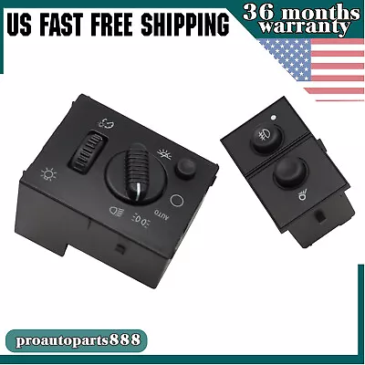 For 2003-2006 Chevrolet  Avalanche 1500 2Pcs Fog Light Switch & Headlight Switch • $35.45