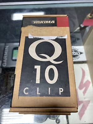 Yakima Q10 Q Clips # 10 New In Box. Complete With 2  A  Pads And Stickers • $55