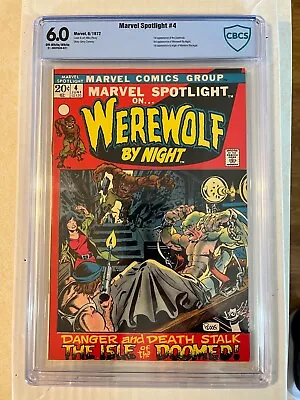 Marvel Spotlight #4 CBCS 6.0 OW-WT Werewolf By Night 1972 1st Darkhold Ploog • $95