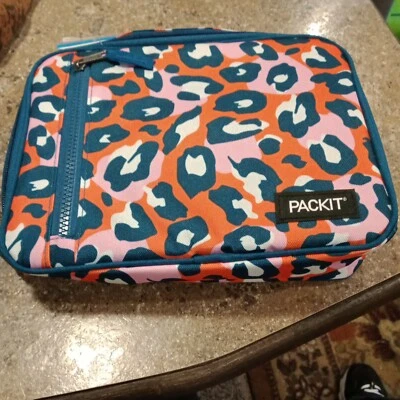 $10.49 • Buy Packit Freezable Classic Lunch Box Bag - Wild Leopard