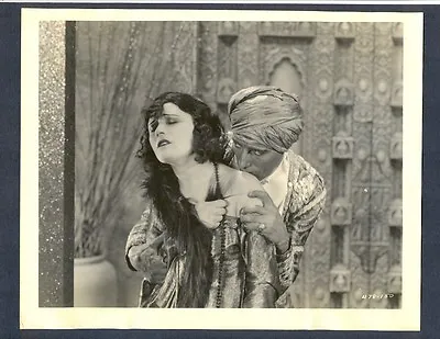 Silent Idol Pola Negri Suffers Sheik's Advances - Vg++ Cond Key Book Photo Sil • $59.95