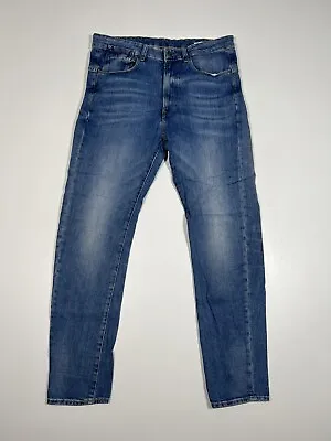 G-STAR RAW TYPE C 3D SUPER SLIM Jeans - W33 L32 - Blue - Great Condition - Men’s • $34.52