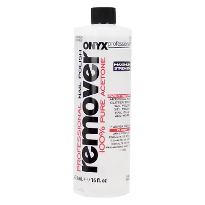 Onyx Professional 100% Pure Acetone Nail Polish Remover 16 Fl Oz • $5.74