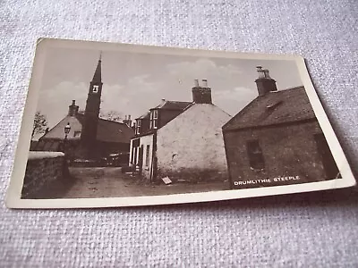 Postcard -- Drumlithie Steeple Aberdeenshire • £3