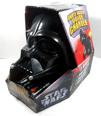 Star Wars Revenge Of Sith 2005 Darth Vader Helmet Voice Changer New Old Stock • £35.70