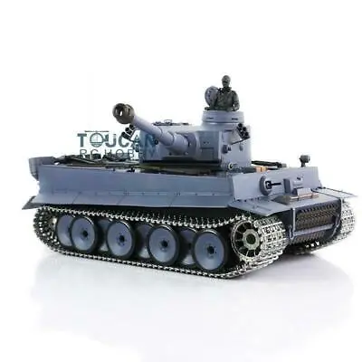 US Stock 1/16 Henglong 3818 German Tiger I RTR RC Tank Barrel Smoke Metal Tracks • $180.41