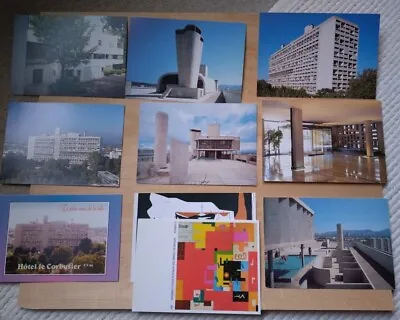 Le Corbusier Postcards Unite D'habitation Marseille Mainly 10 Postcards .  • £30
