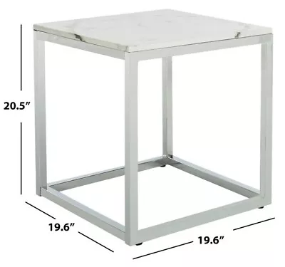 Safavieh Bethany Square End Table Reduced Price 2172721313 ACC6201B • $117