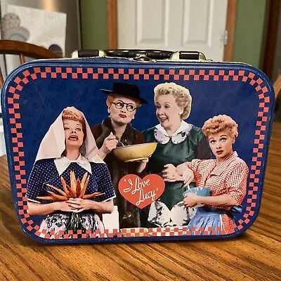 I Love Lucy  WHAT'S LUCY COOKING UP?  Vandor Collectible Tin/Lunch Box/Case • $17.50