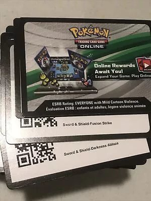 Pokémon TCG Online Code Cards - Mixed Lot 350 Total - Fast Delivery  • $20