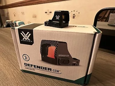 Vortex Defender-CCW 3 MOA Red Dot Sight Shake Awake Auto Shutoff DFCCW-MRD3 • $175