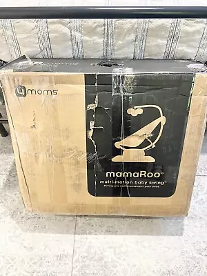 4moms 1046 4MamaRoo Multi Motion Baby Swing Bluetooth 5 Unique Motions Grey • $227.99