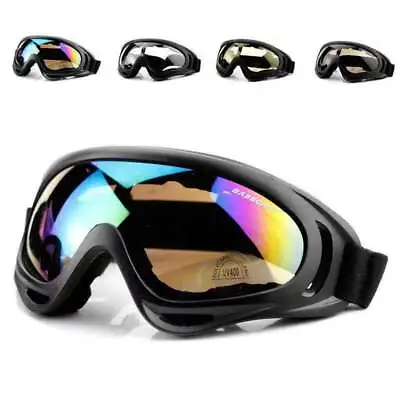 Snow Ski Goggles Men Anti-fog Lens Snowboard Snowmobile Motorcycle • $7.19