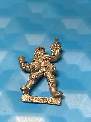 Rogue Trader Warhammer 40k IMPERIAL GUARD Riot Patrolmen Metal Miniature OOP A3 • $12.99