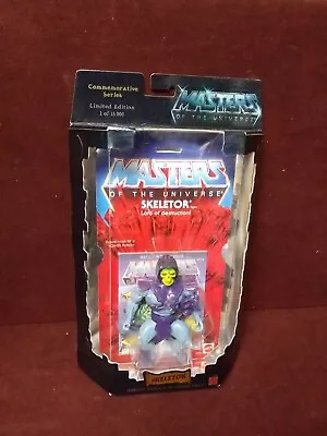 2000 Masters Of The Universe Commemorative Series Skeletor - Sealed • $79.99