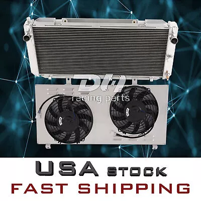 2 Row Aluminum Radiator+Shroud+Fans For 1991-1995 Toyota MR2 Turbo Coupe 2.0L I4 • $135