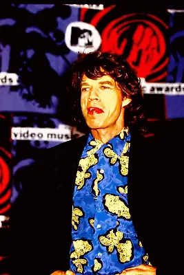 MICK JAGGER - MTV MUSIC AWARDS - 1992 - 35mm SLIDE • $9.99