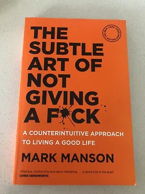 $22 • Buy The Subtle Art Of Not Giving A F*ck: A Counterintuitive Approach To Living
